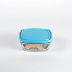 Duralex Professionnels De La Restauration|Boîtes Carrées>Freshbox - Boite de conservation carrée couvercle bleu 1,15L
