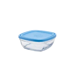 Duralex Professionnels De La Restauration|Boîtes Carrées>Freshbox - Boite de conservation carrée couvercle bleu 61cl