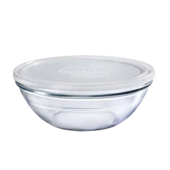 Duralex Professionnels De La Restauration|Boîtes Rondes>Freshbox - Boite de conservation ronde couvercle blanc 2,4L