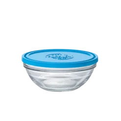 Duralex Professionnels De La Restauration|Boîtes Rondes>Freshbox - Boite de conservation ronde couvercle bleu 97cl