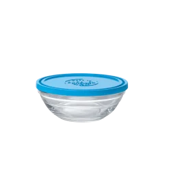 Duralex Professionnels De La Restauration|Boîtes Rondes>Freshbox - Boite de conservation ronde couvercle bleu 50cl