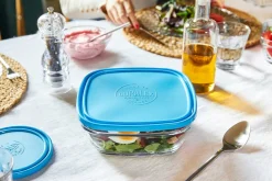 Duralex Professionnels De La Restauration|Kits>Freshbox - 6 Boites de conservation carrées multi-tailles