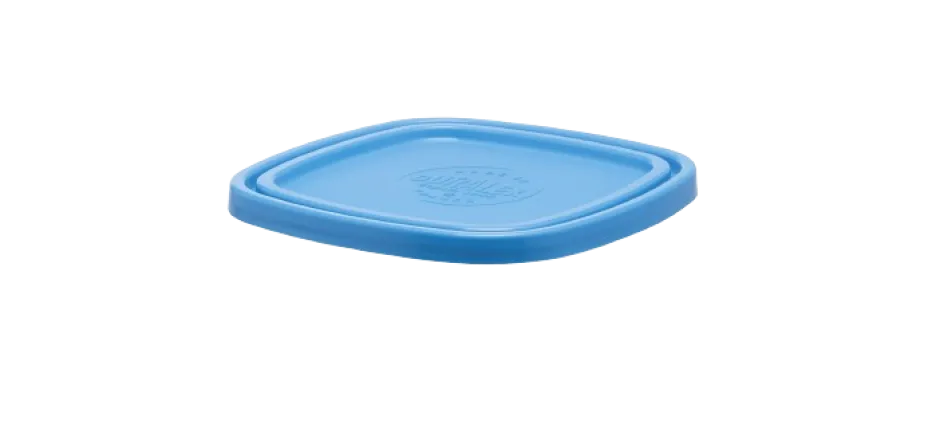 Duralex Professionnels De La Restauration|Couvercles>Freshbox - Couvercle Bleu carré - 14cm