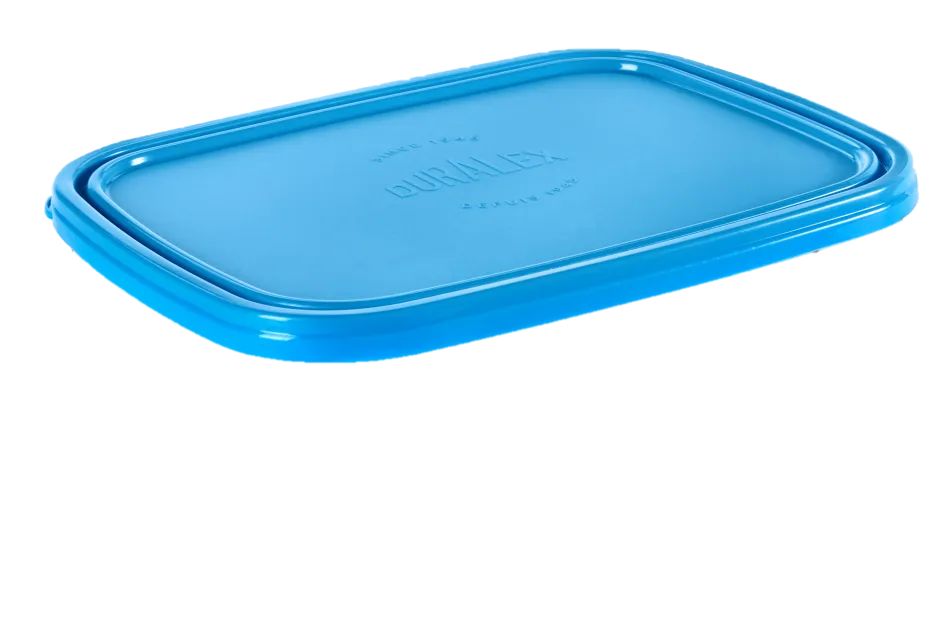 Duralex Professionnels De La Restauration|Couvercles>Freshbox - Couvercle Bleu rectangulaire - 21cm