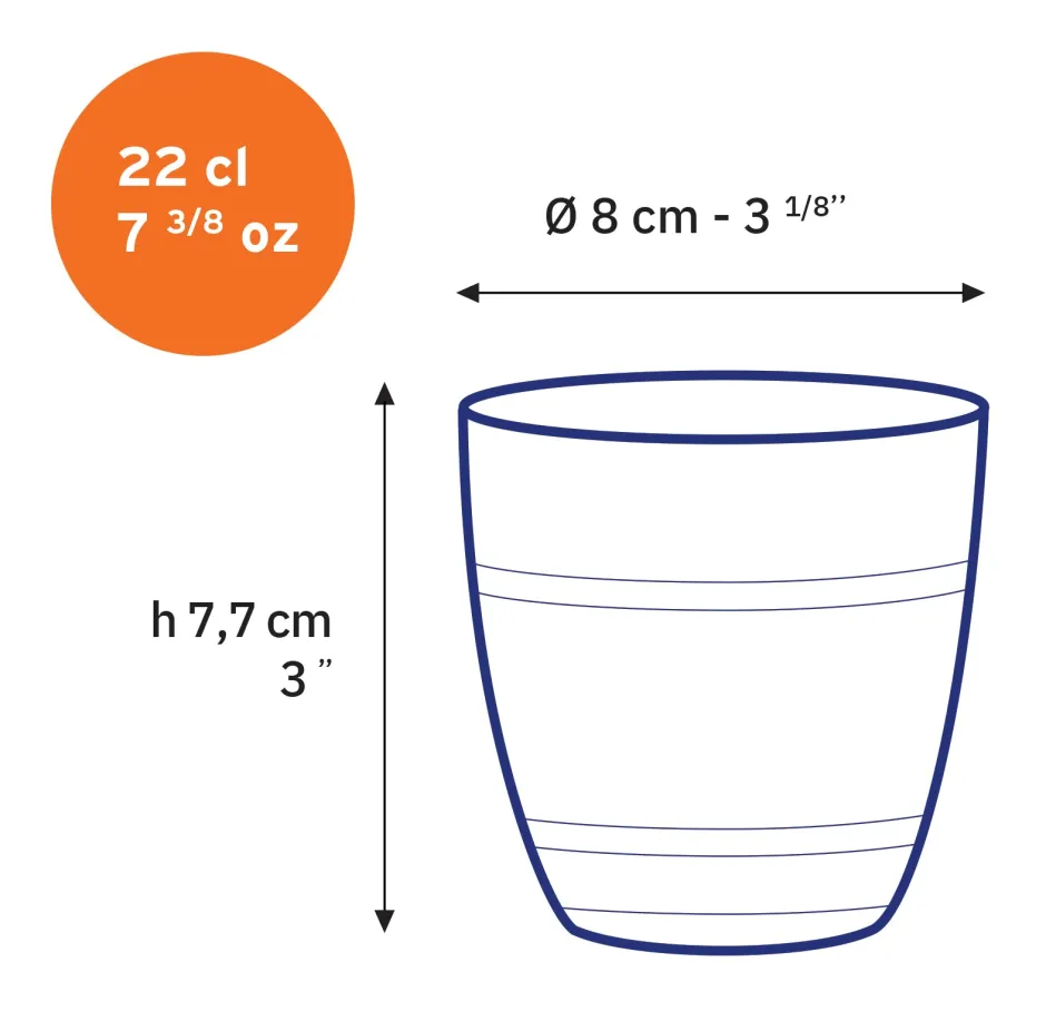 Duralex Professionnels De La Restauration|Verres À Eau>Le Gigogne - Verre transparent 22cl