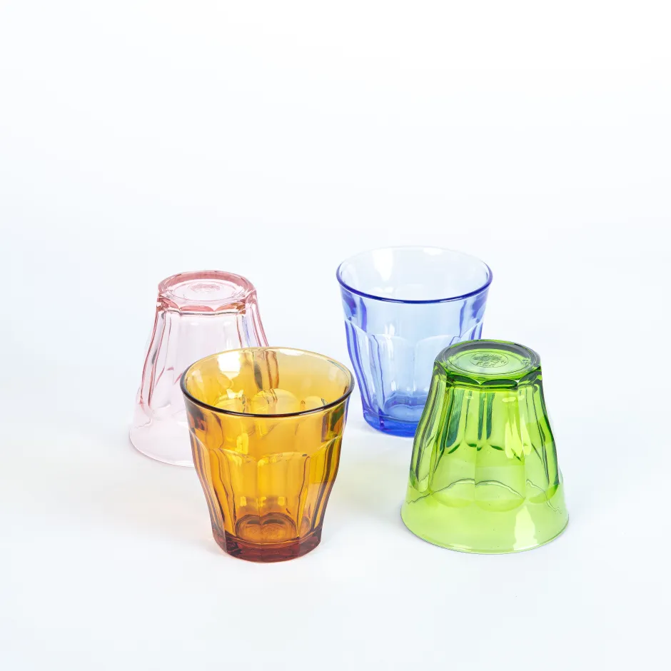 Duralex Verres À Eau>Le Picardie - Panaché 4 couleurs 25cl - 80 ans