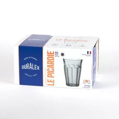 Duralex Professionnels De La Restauration|Verres À Bière>Le Picardie - Verre à eau - Gris 36cl