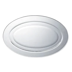 Duralex Professionnels De La Restauration|Plats De Service>Lys - Plat de service en verre transparent ovale 36cm