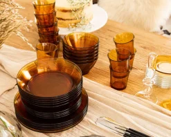 Duralex Professionnels De La Restauration|Plats De Service>Lys - Plat de service - vermeil - 28cm