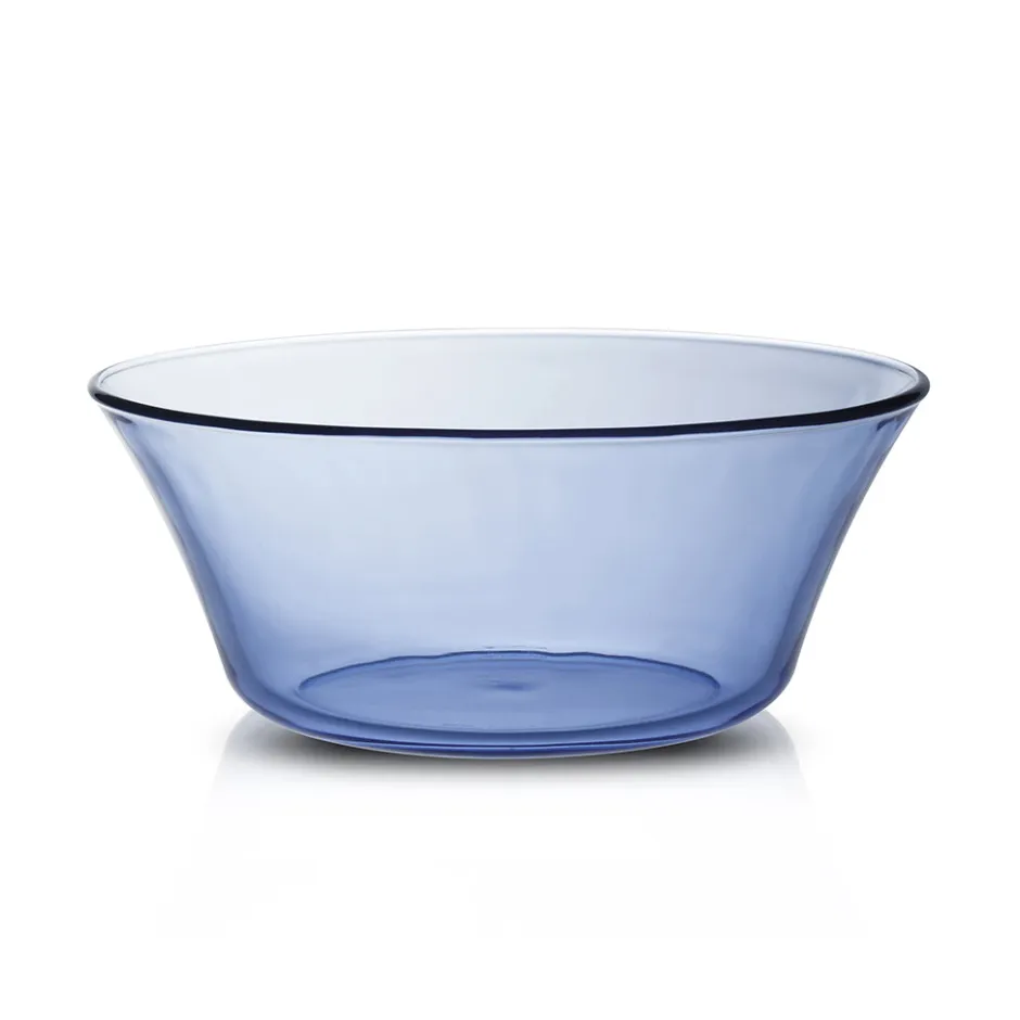 Duralex Professionnels De La Restauration|Saladiers>Lys - Saladier en verre - Bleu Marine - 23cm - 2,2l