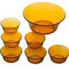 Duralex Kits|Coupelles>Lys - Saladier (2.2L) et petites coupelles de service (25cl) / Vermeil