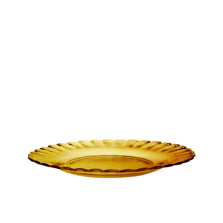 Duralex Professionnels De La Restauration|Assiettes>Picardie - Assiettes à dessert x6 - Vermeil - 20,5cm