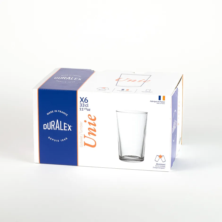Duralex Professionnels De La Restauration|Verres À Eau>Unie - Verre transparent 33 cl
