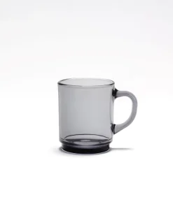 Duralex Professionnels De La Restauration|Mugs>Versailles - Mug en verre Gris 26 cl