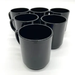 Duralex Professionnels De La Restauration|Mugs>Versailles - Mug en verre Noir 26 cl